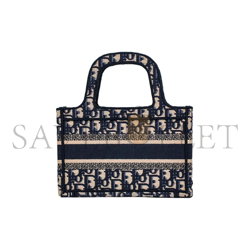 D*or mini D*or book tote m1271zriw-m928 (22.5*15*6cm)